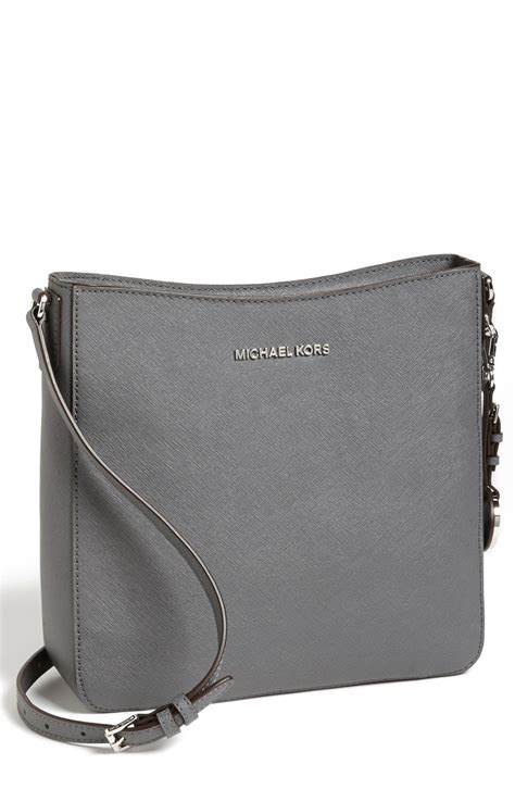 michael kors double pouch crossbody grey|Michael Kors handbags.